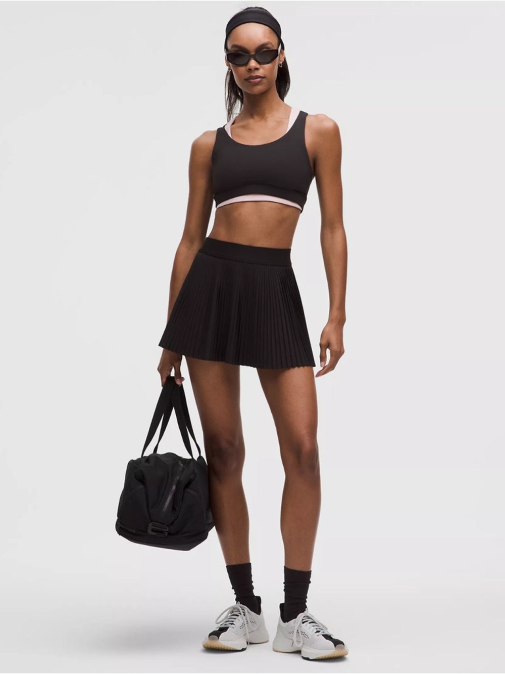 🆕NEW LULULEMON Black Pleated Skirt